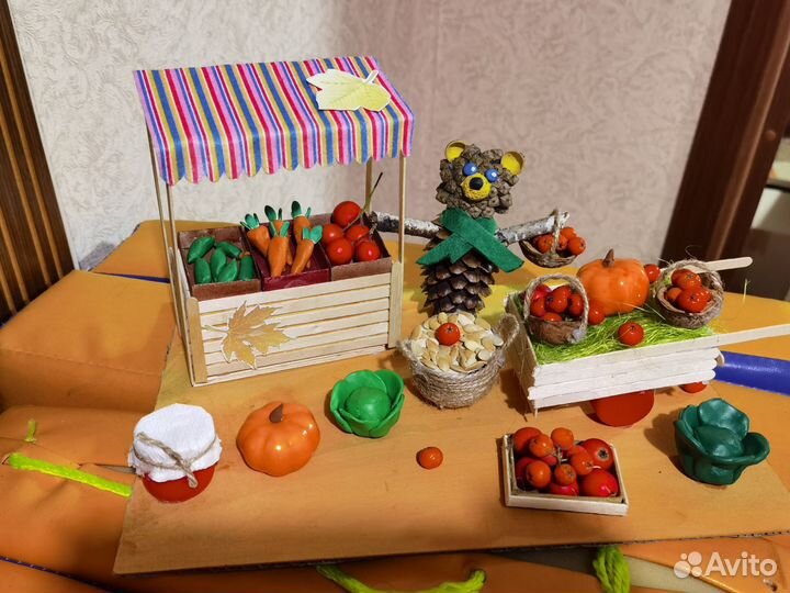 Поделка осенняя в сад или школу. Ярмарка