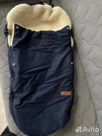 Конверт зимний на овчине
