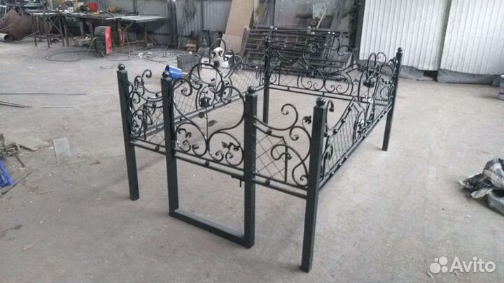 Ограды. Кованые,сварные на могилу. Ритуальные услу