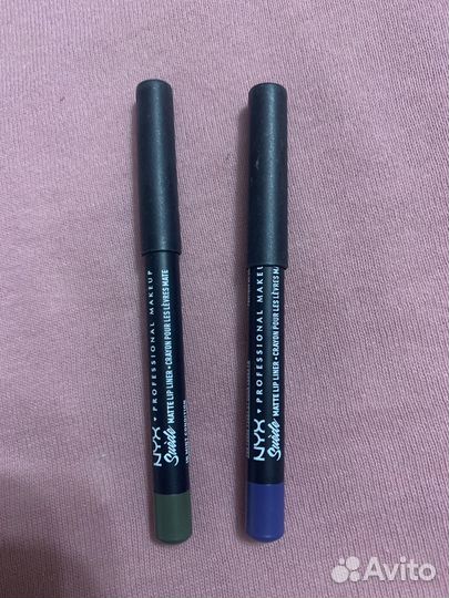 Карандаш для глаз Marc Jacobs и для губ NYX