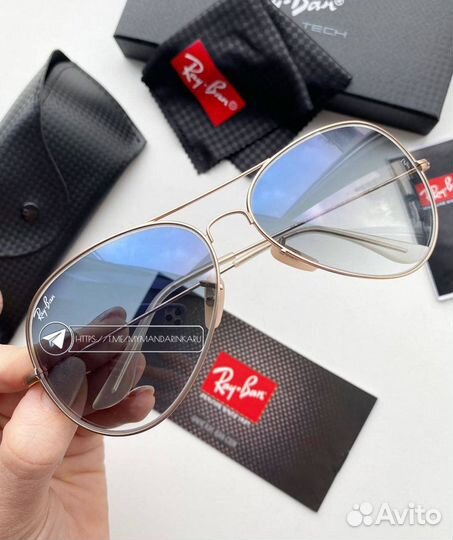 Очки Ray ban aviator