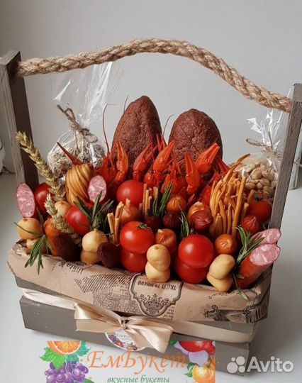 Съедобные букеты для мужчин