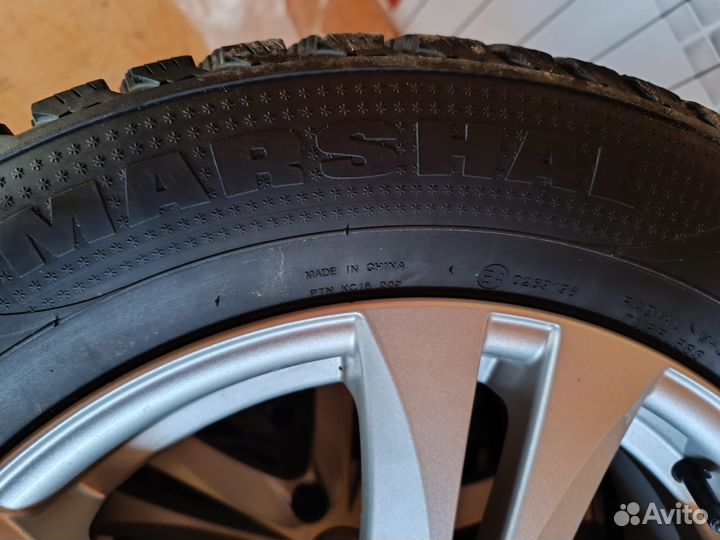 Зимняя резина на литых дисках