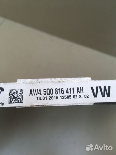 Радиатор кондиционера Skoda Octavia A7