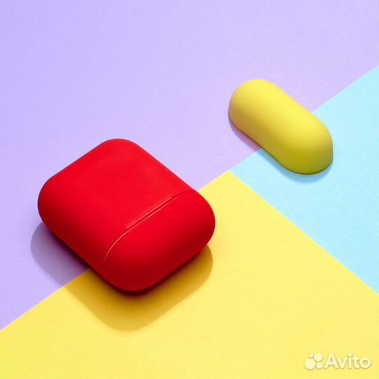 Кейс для AirPods двухцветный