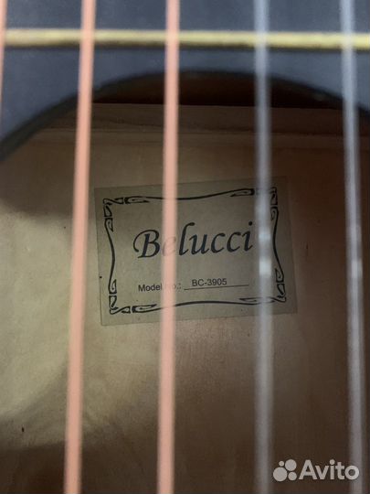 Классическая гитара Belucci
