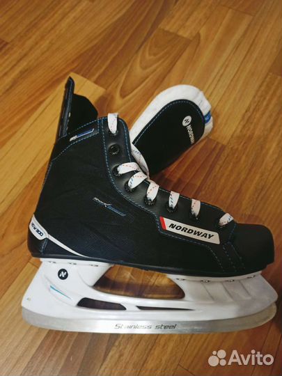 Коньки хоккейные nordway 40,44,размеры