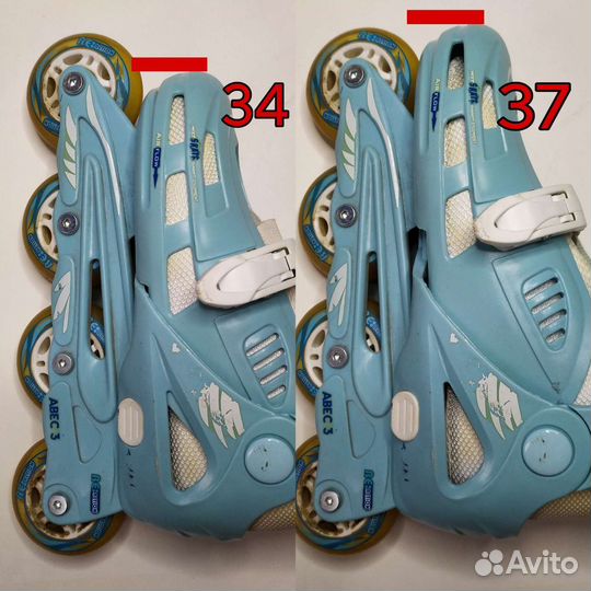 Ролики раздвижные