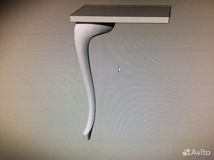 Фрезеровка ножек для мебели на чпу