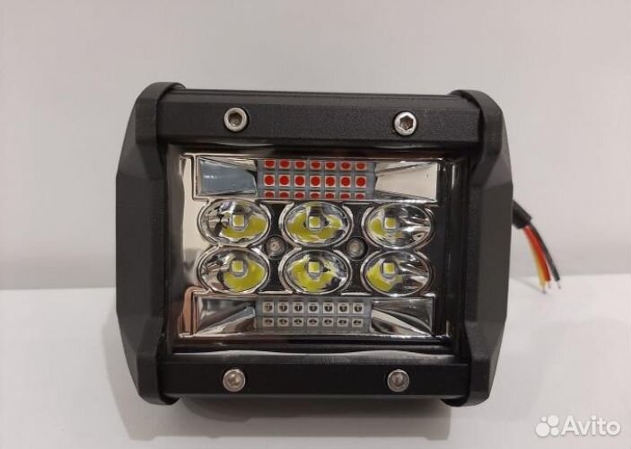 Фара со стробоскопом синий, красный / LBS859