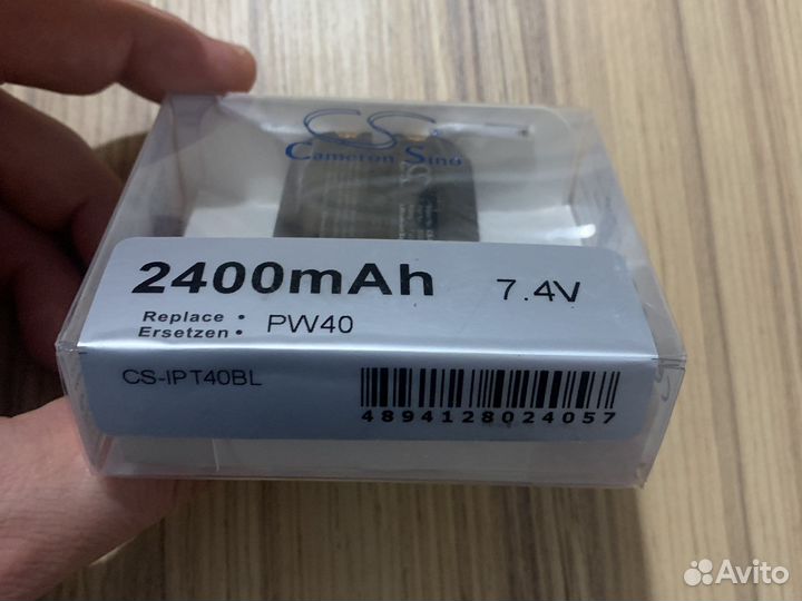 Аккумуляторная батарея CameronSino CS-ipt40bl