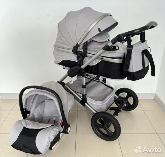 Коляска 3 в 1 трансформер / зима -лето