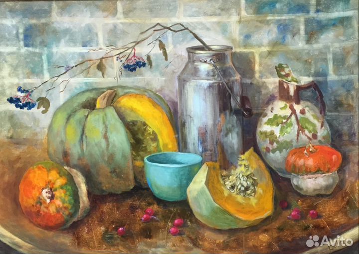 Картина авторская, масло, 70Х50, в раме