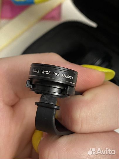 Широкоугольная насадка на телефон