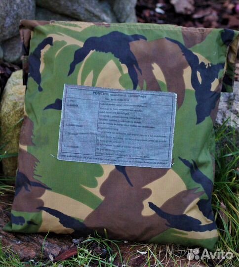 Пончо армейский Оригинал Нидерланды