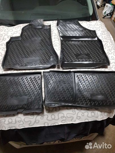 Peugeot partner tepee в9 резиновые коврики