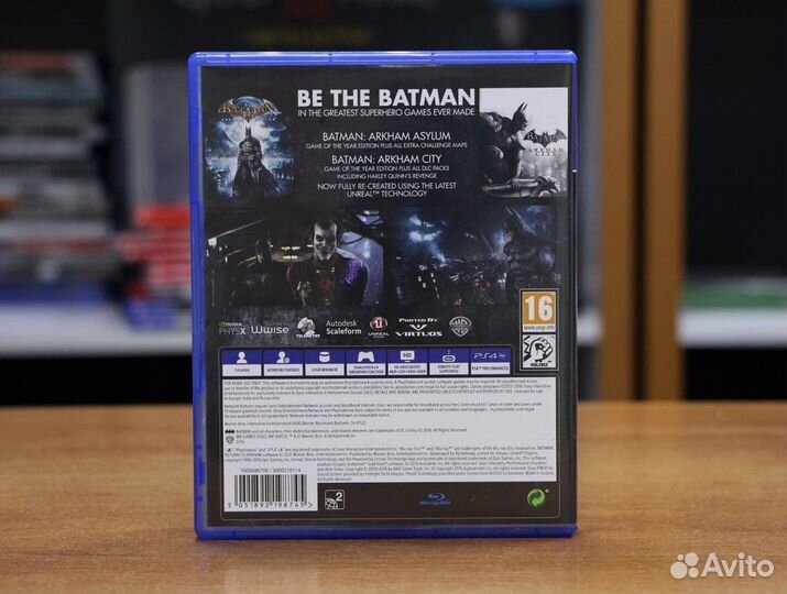Batman: Return to Arkham (PS4, рус, бу)