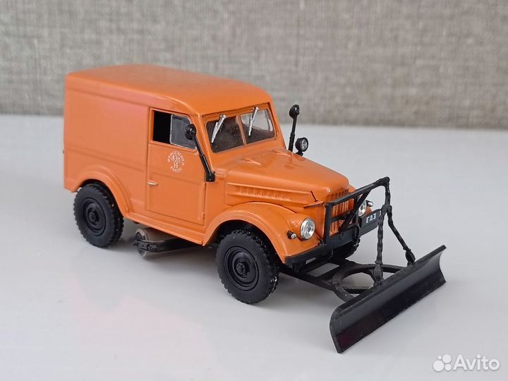 Газ-69 снегоуборочная машина от деагостини