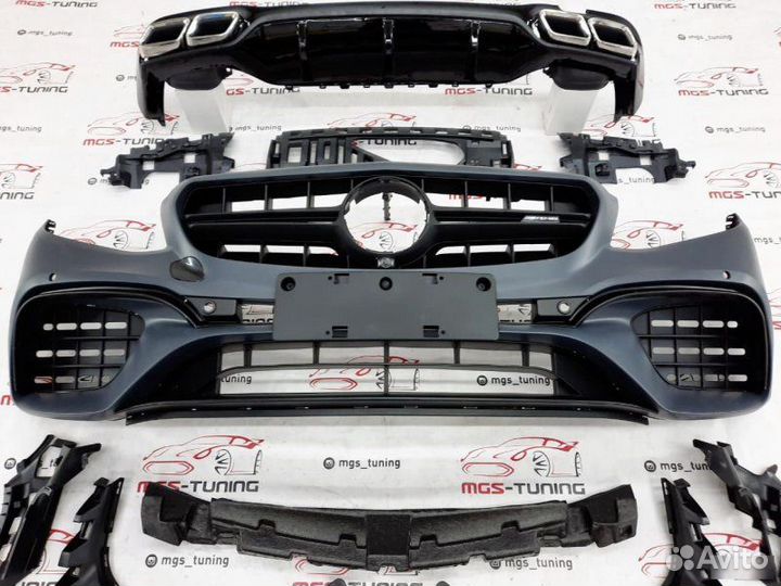 Обвес на Mercedes E-Class w213 в стиле 63s AMG