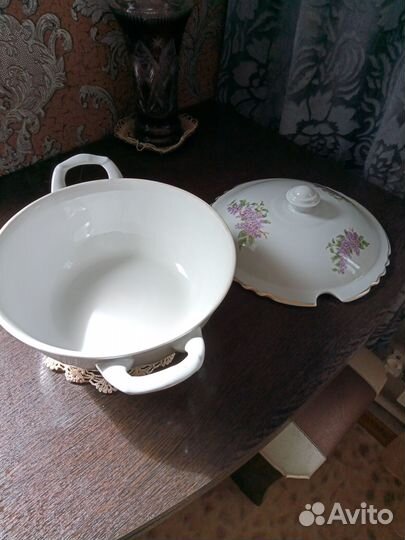 Супница дулево сирень