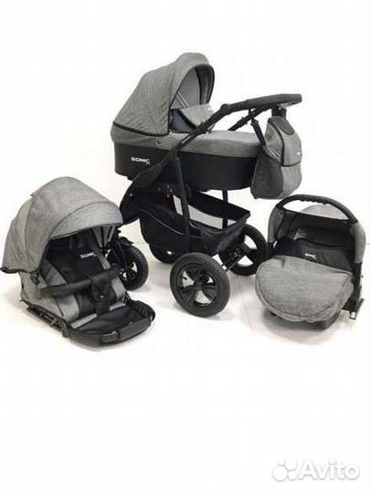 Детская коляска 3 в 1 verdi sonic plus