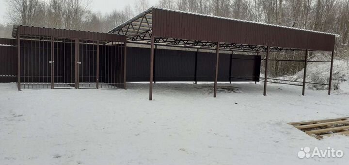 Клетки и вольер для собак