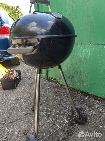 Гриль угольный go garden