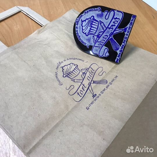 Изготовление штампов для упаковки с вашим логотипо