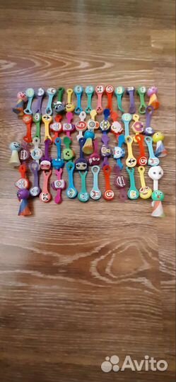 Скрепыши, бравлы, прыгуны 67 шт