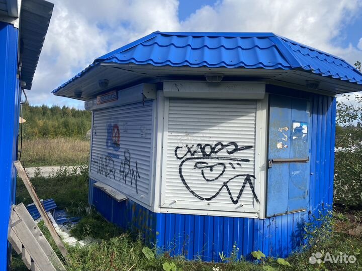 Киоск металлический утепленный