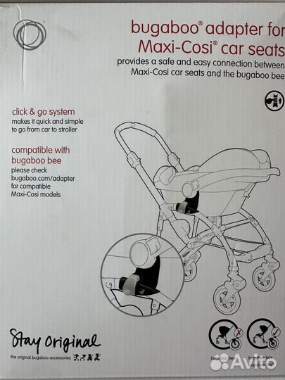 Адаптер Bugaboo Bee для автокресла