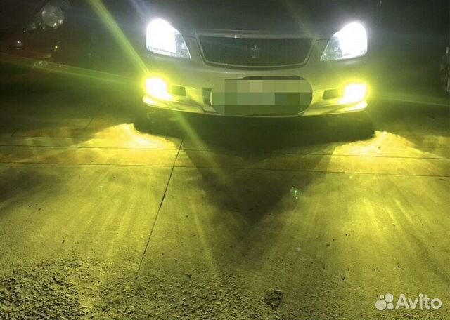 Светодиодные лампы/желтые лаймовыеН11/Hb4