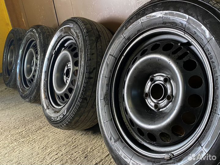 Штамповки R16 5x105 Чёрные