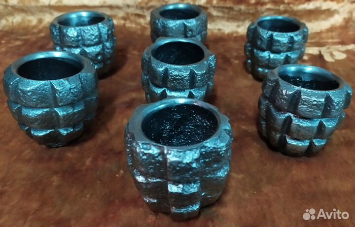 Рюмки из Ф-1.Эксклюзивный подарок.Оригинал.Винтаж