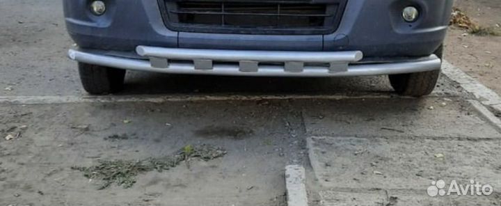 Защита бампера газель next