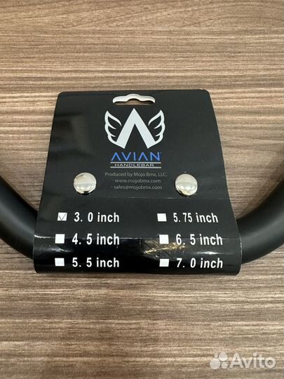 Руль карбоновый bmx Avian 3 дюйма
