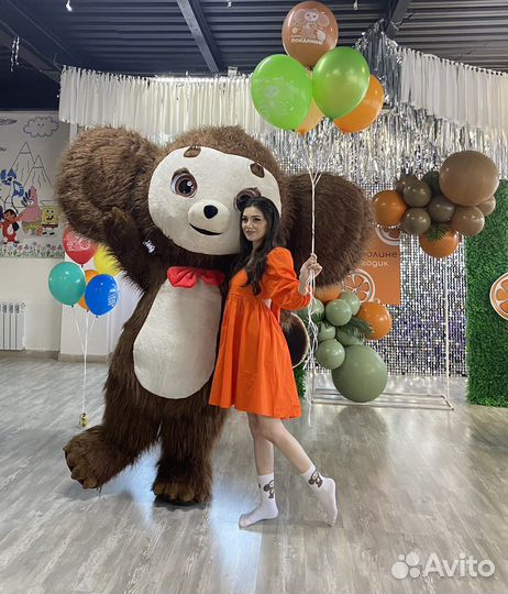 Поздравление от 2м Чебурашки Аниматор