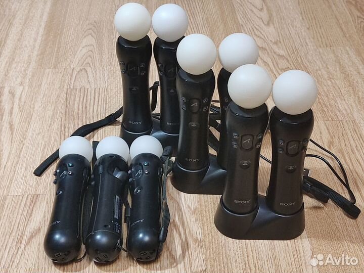 PS Move, зарядные станции, камеры