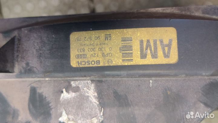 Вентилятор радиатора Opel Astra G, 1999