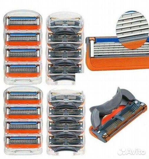 Кассеты для бритья gillette fusion 5