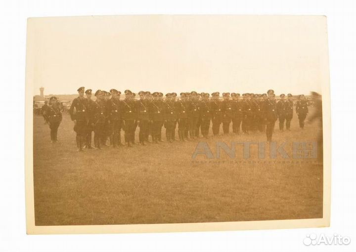 Фотография с немецким парадом