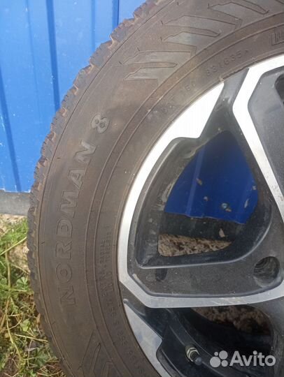 Зимние шины с литыми дисками r15