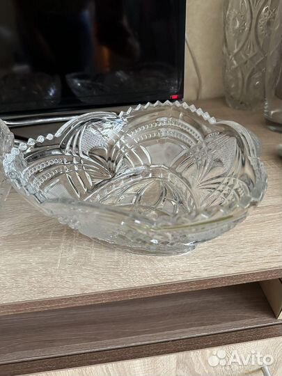 Хрустальная ваза