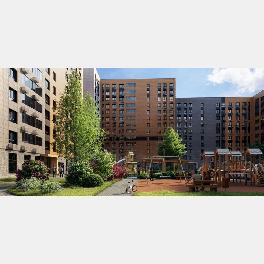 2-к. квартира, 57 м², 12/15 эт.