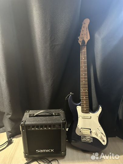 Электро гитара с комбиком
