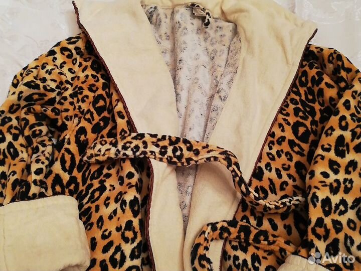 Халат велюрово - махровый. Натуральный 100