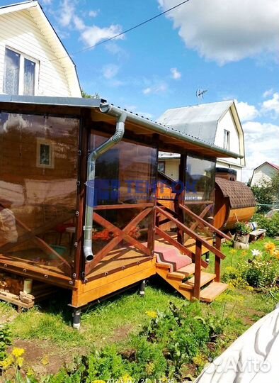 Мягкое стекло для беседок