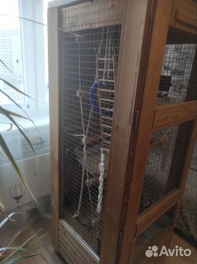 Большая клетка для птиц