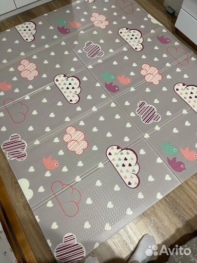 Складной детский коврик