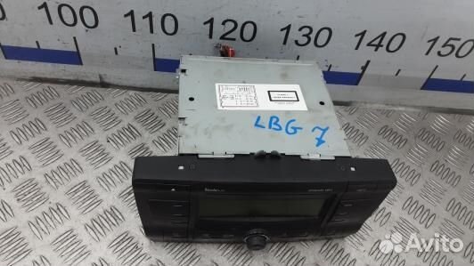 Магнитола skoda octavia A5 (LBG07I401)